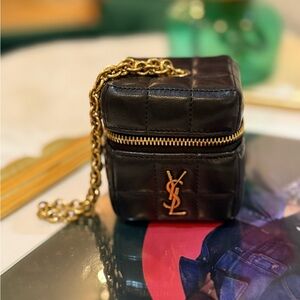 Saint Laurent Cassandre Metelasse Carre Mini Cube